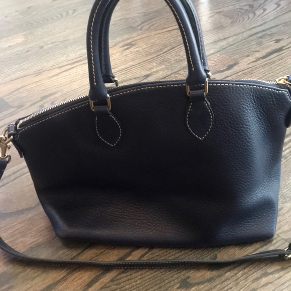 Dooney & Bourke Navy Handbag - Picture 3 of 7